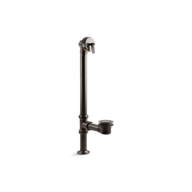 Kohler Artifacts® 1-1/2'' pop-up bath drain for above- and through-the-floor freestanding bath installations