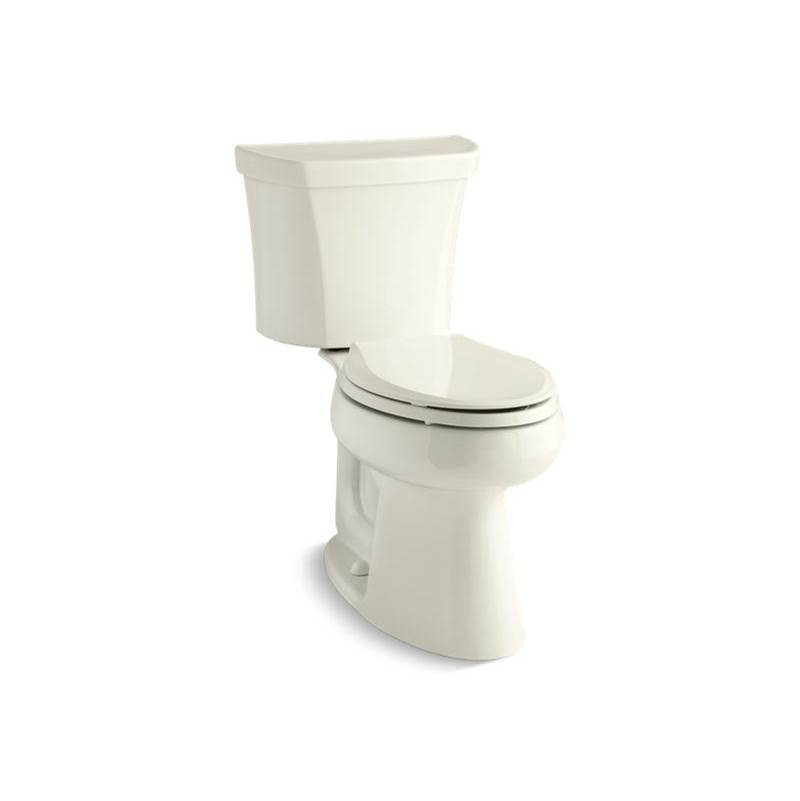 Kohler Highline® Two-piece elongated dual-flush chair height toilet with right-hand trip lever and 10'' rough-in