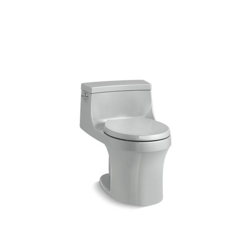 Kohler San Souci® One-piece round-front 1.28 gpf toilet with slow-close seat