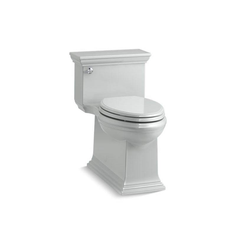 Kohler Memoirs® Stately One-piece compact elongated toilet with skirted trapway, 1.28 gpf