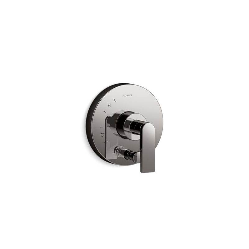 Kohler Composed® Rite-Temp® valve trim with push-button diverter and lever handle