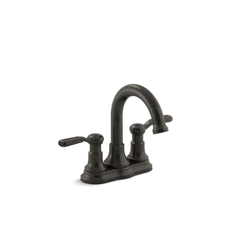 Kohler Worth® Two-handle 4'' centerset bathroom faucet