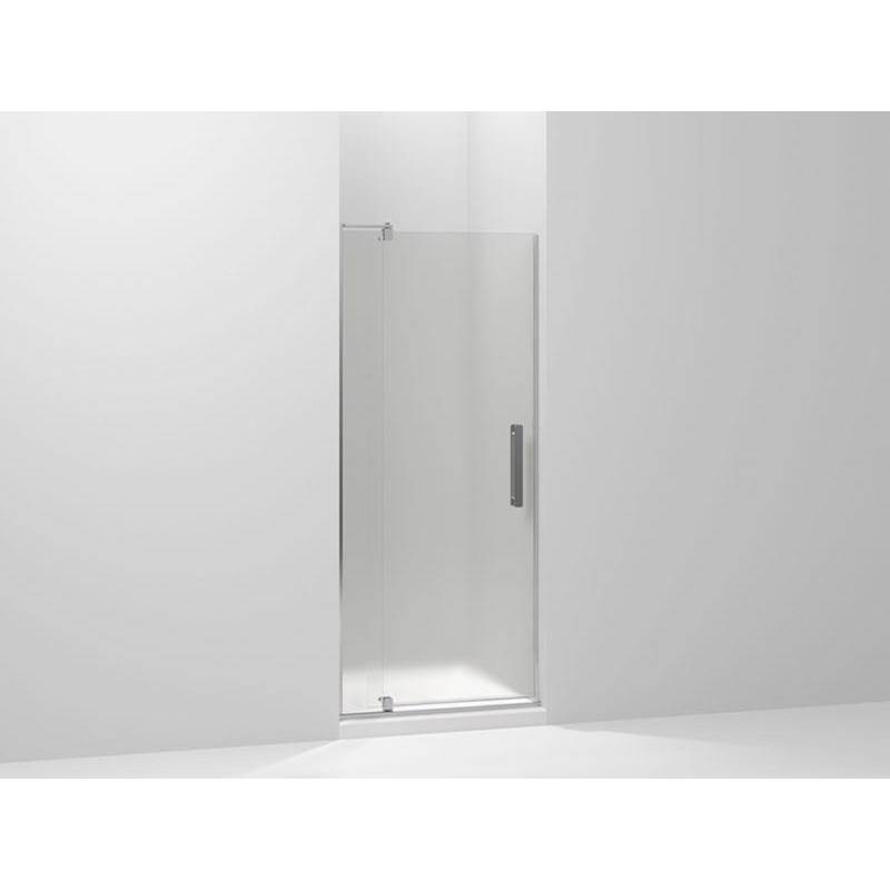 Kohler Revel® Pivot shower door, 70'' H x 27-5/16 - 31-1/8'' W, with 1/4'' thick Frosted glass