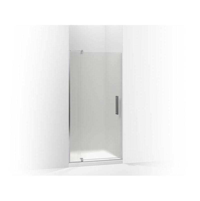 Kohler Revel® Pivot shower door, 74'' H x 31-1/8 - 36'' W, with 5/16'' thick Frosted glass