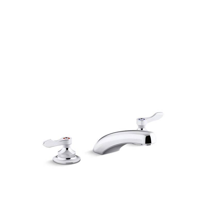 Kohler Triton® Bowe® 0.5 gpm widespread bathroom sink faucet with laminar flow and lever handles, drain not included