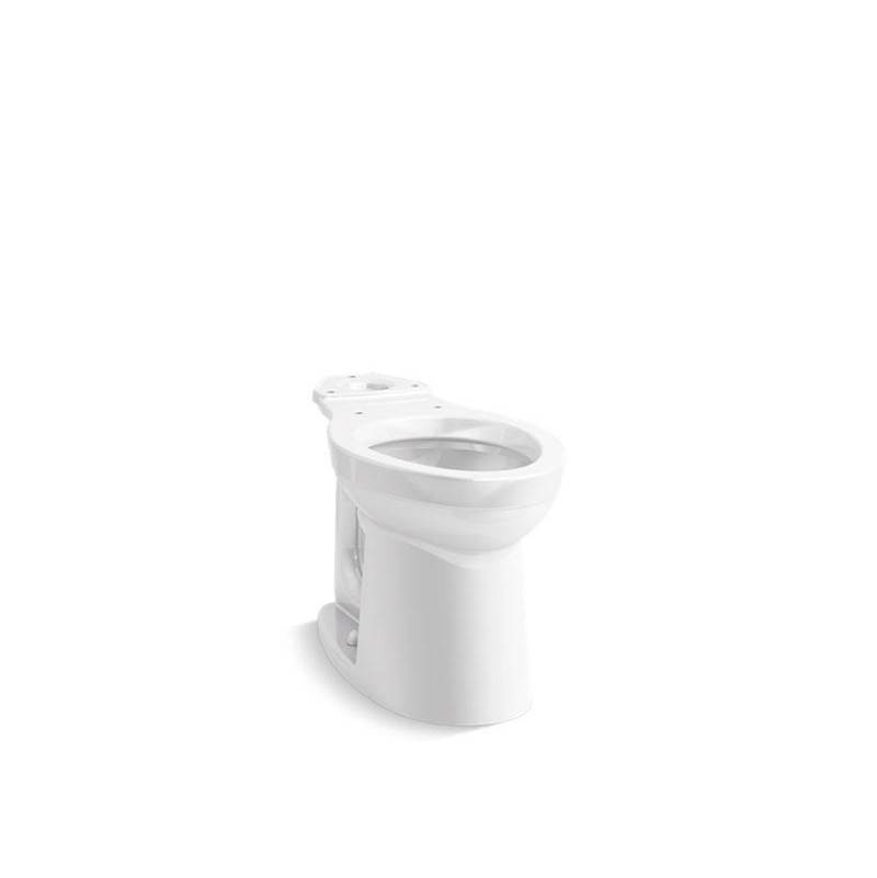 Kohler Kingston™ Elongated chair height toilet bowl with antimicrobial finish