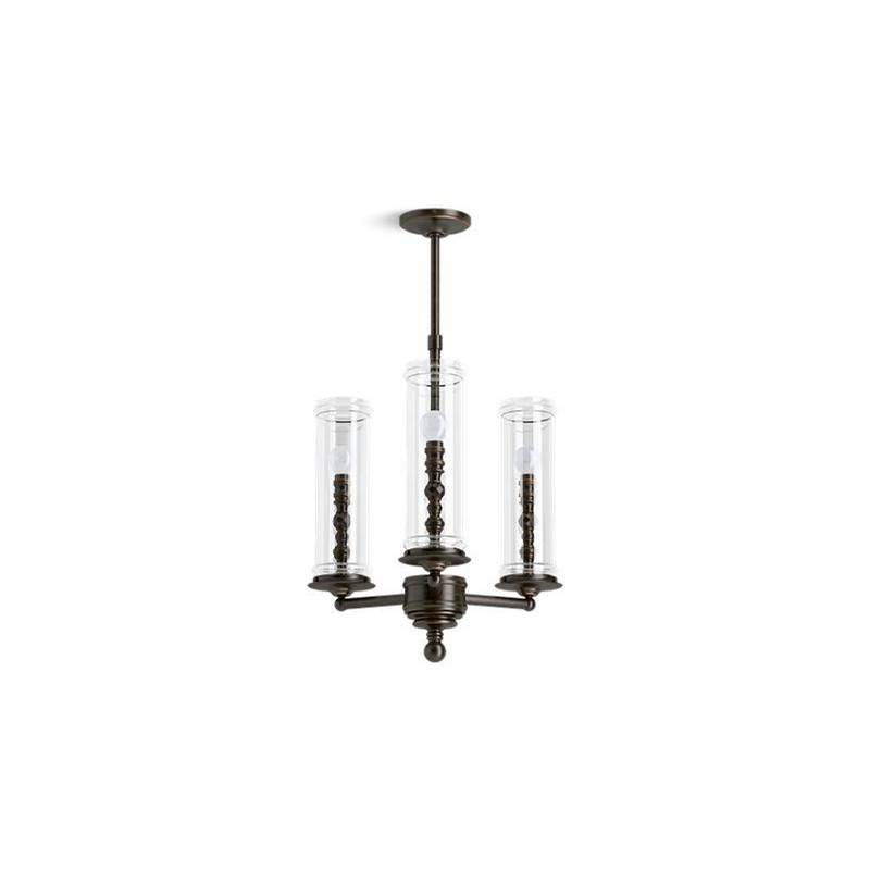 Kohler Damask® Three-light chandelier