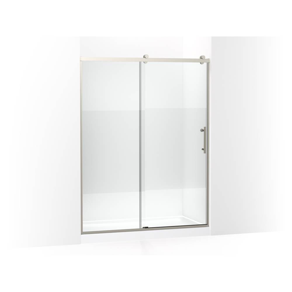 Kohler Rely 77 in. H Sliding Shower Door With 3/8 in.-Thick Glass