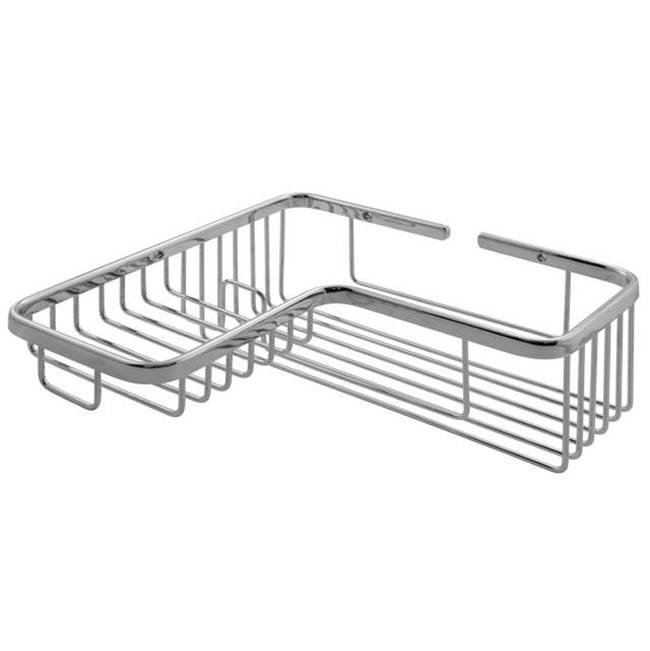 LaLoo Canada Single Soap and Bottle Wire Basket - Chrome