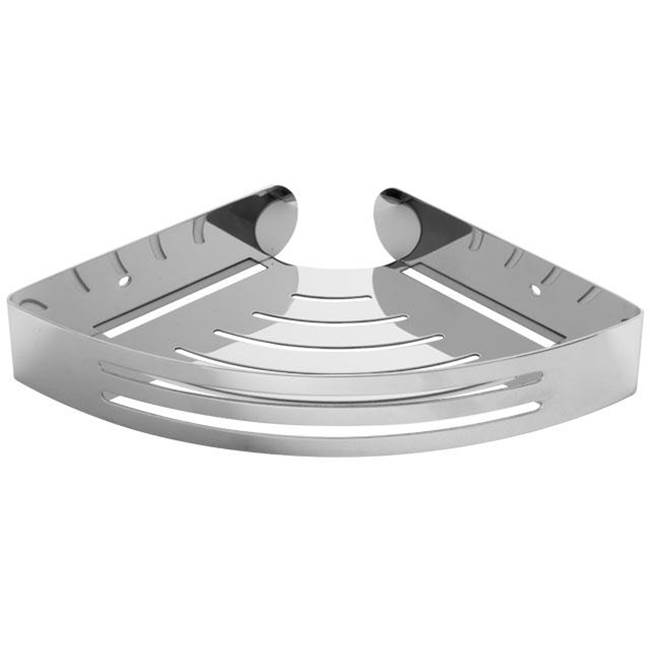 LaLoo Canada Corner Shower Caddy - Polished Stainless