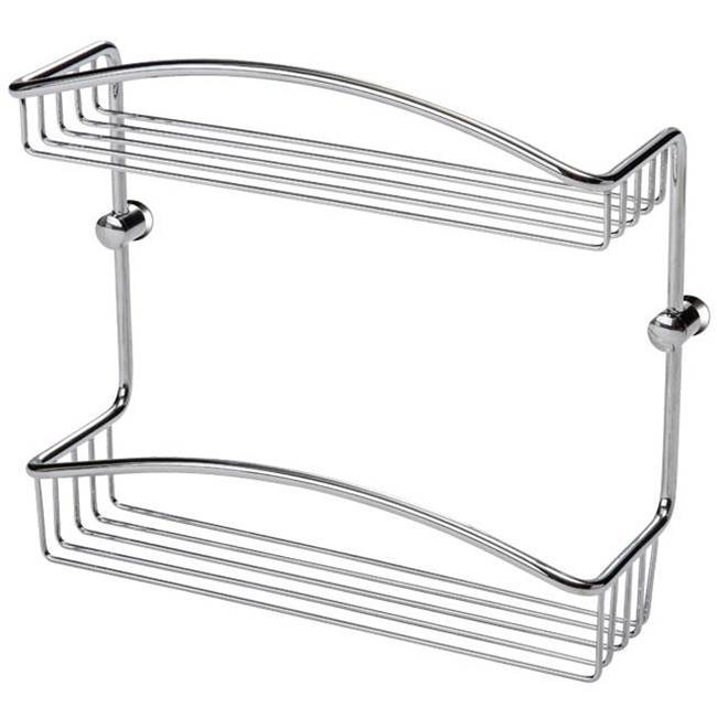 LaLoo Canada Double Wire Basket - White Frost