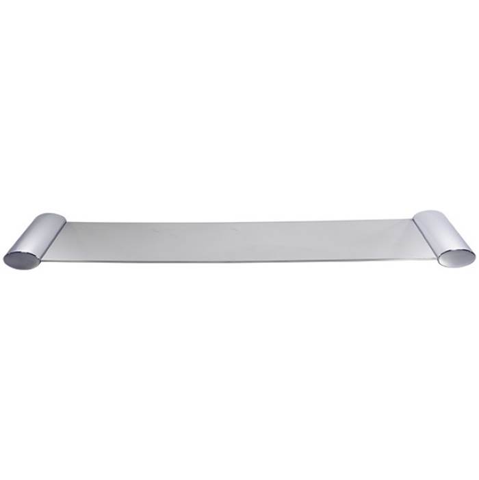 LaLoo Canada Single Stainless Steel Shelf - Chrome