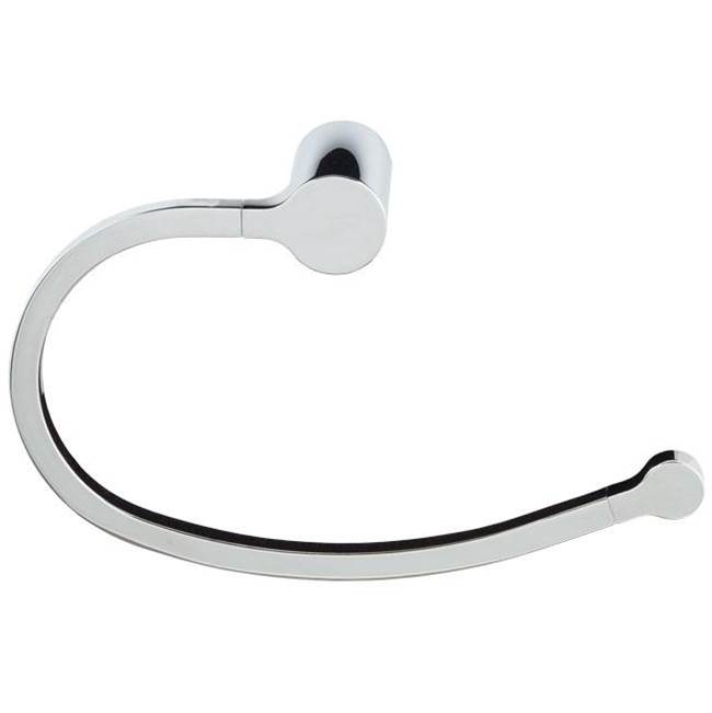 LaLoo Canada Payton Towel Ring - White Frost