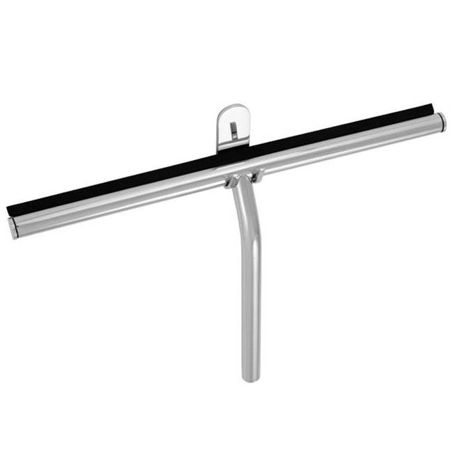 LaLoo Canada 13 3/8'' Shower Squeegee - Polished Nickel
