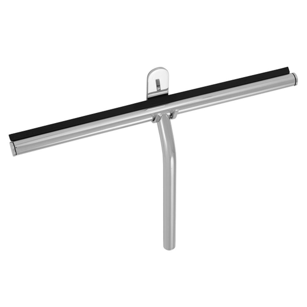 LaLoo Canada 13 3/8'' Shower Squeegee - Chrome