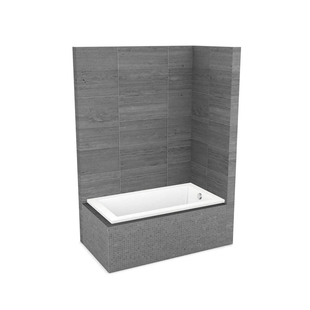 Maax Canada ModulR IF Corner right (without armrests) 59.625 in. x 31.875 in. Corner Bathtub with Right Drain in White
