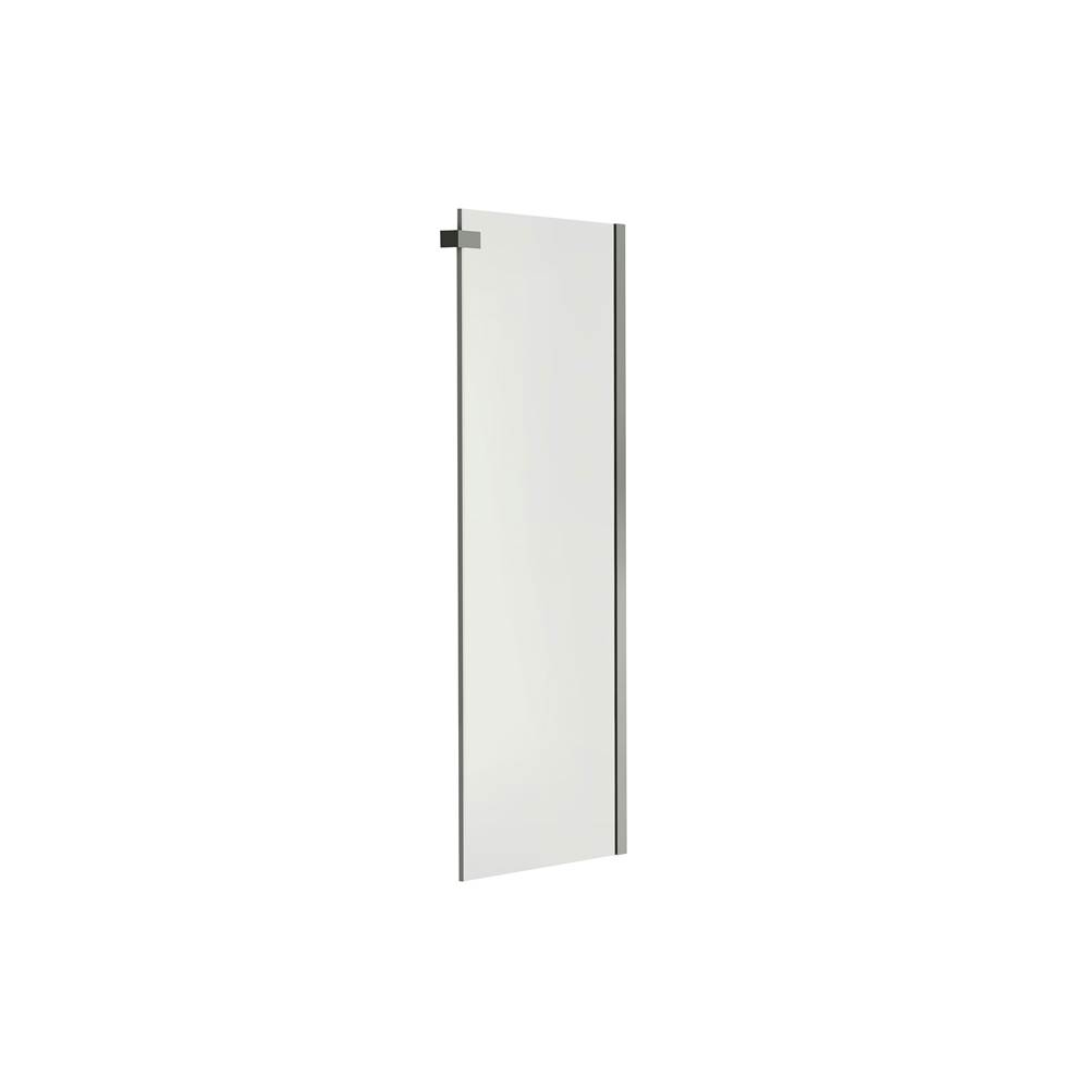 Maax Canada Halo 28.75-29.875 in. x 78.75 in. Return Panel with Clear Glass in Chrome