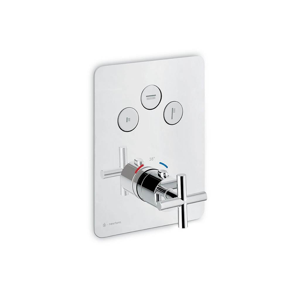 Newform Canada - Thermostatic Valve Trims With Diverter