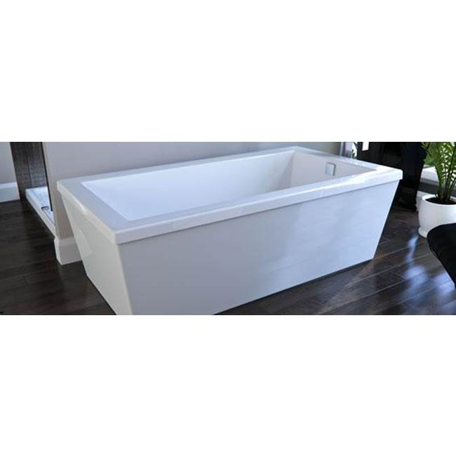 Produits Neptune Freestanding AMETYS Bathtub 32x60 AFR with armrests, Mass-Air, White