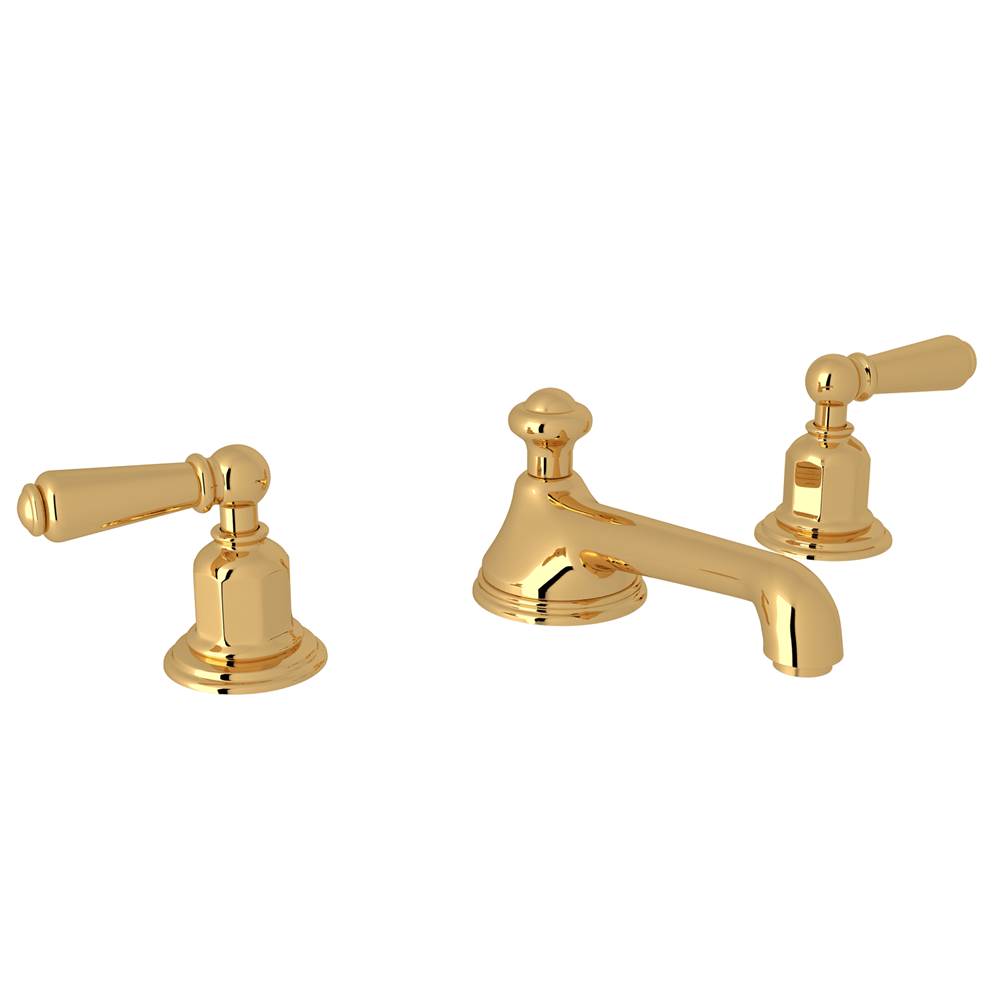 Perrin & Rowe Edwardian™ Widespread Lavatory Faucet With Low Spout