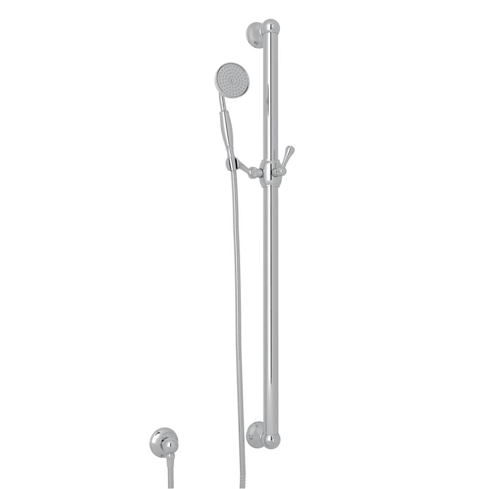 Perrin & Rowe Handshower Set With 39'' Grab Bar and Single Function Handshower