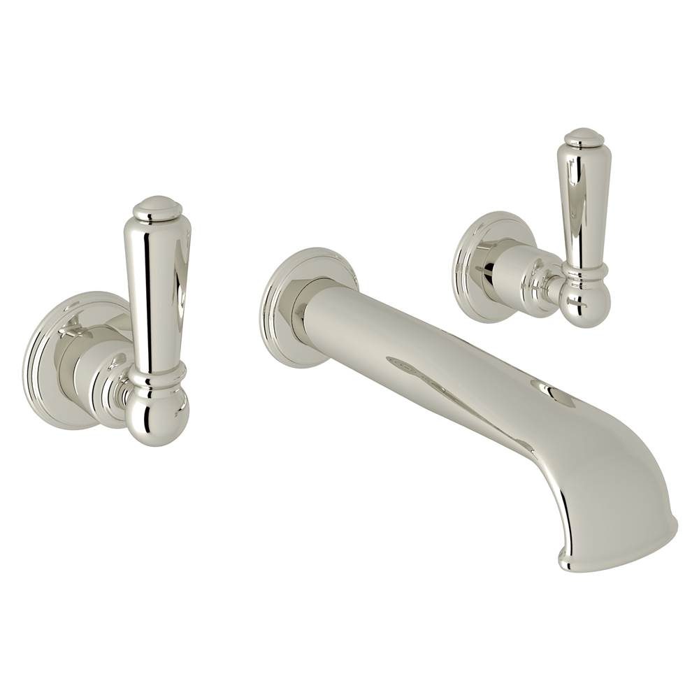 Perrin & Rowe Edwardian™ Wall Mount Lavatory Faucet With U-Spout