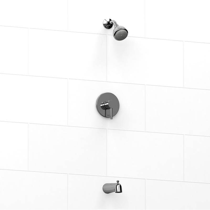 Riobel Type P (pressure balance) tub and shower