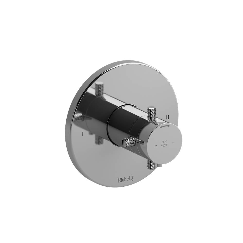Riobel 2-way no share Type T/P (thermostatic/pressure balance) coaxial complete valve