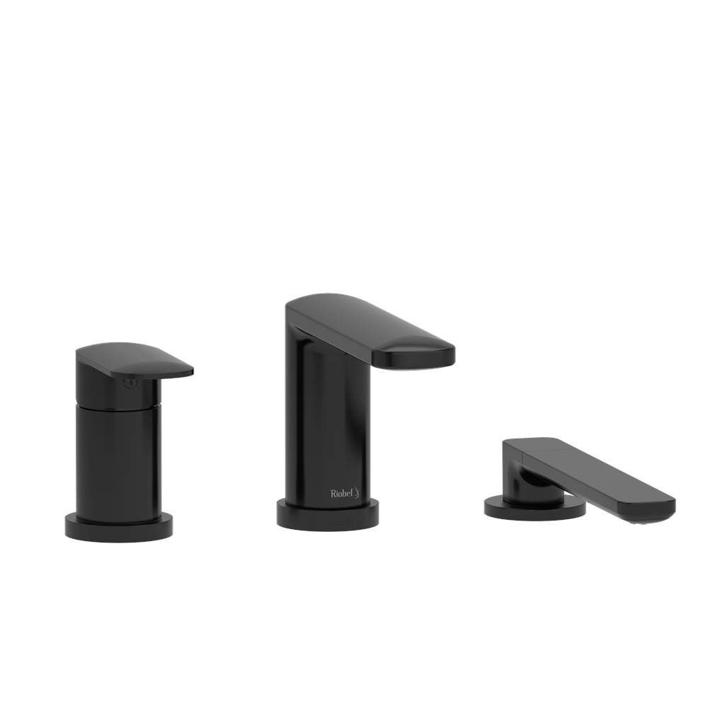Riobel Pro 3-piece Type P (pressure balance) deck-mount tub filler with hand shower trim