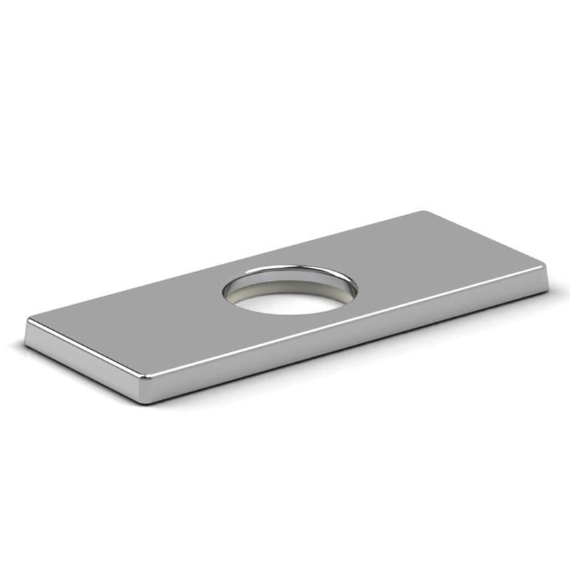 Riobel Pro 4'' center rectangular deck plate