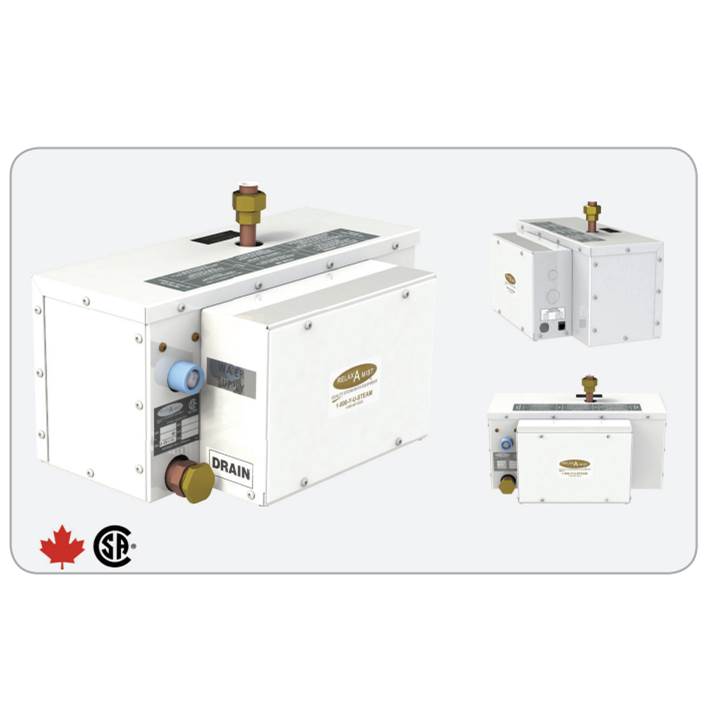 Relax A Mist JR-2 Steam Generator 4.5KW 240V - T&T C/W Remote - Gold