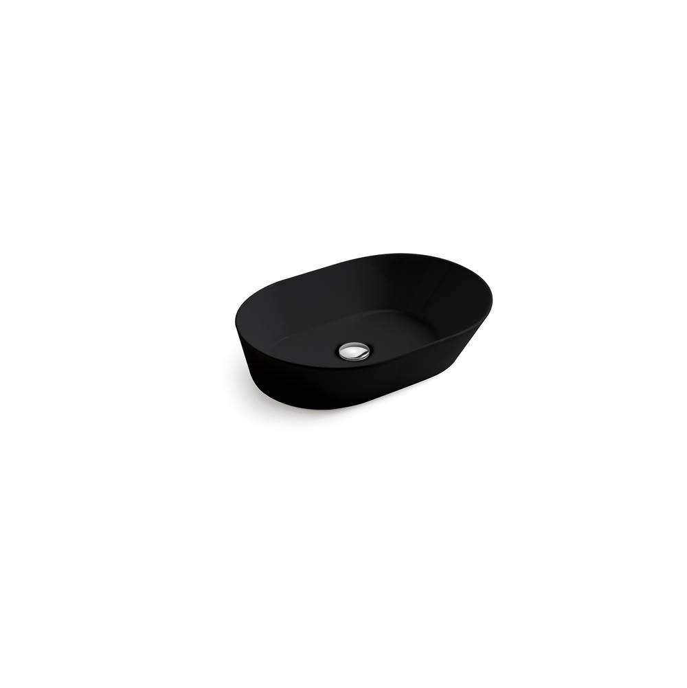 Simas Countertop washbasin - oval -600x420x165mm