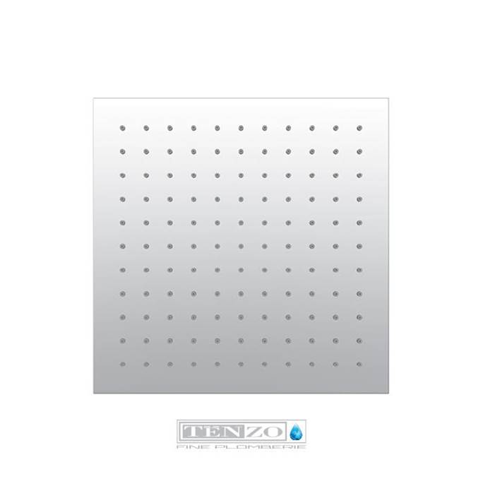 Tenzo Ceiling shower head square 25x25cm (10po) chrome