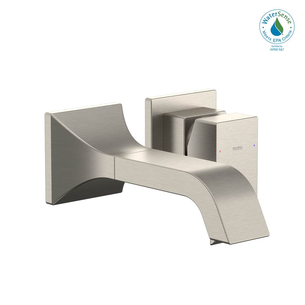 TOTO Toto® Gc 1.2 Gpm Wall-Mount Single-Handle Bathroom Faucet With Comfort Glide Technology, Brushed Nickel