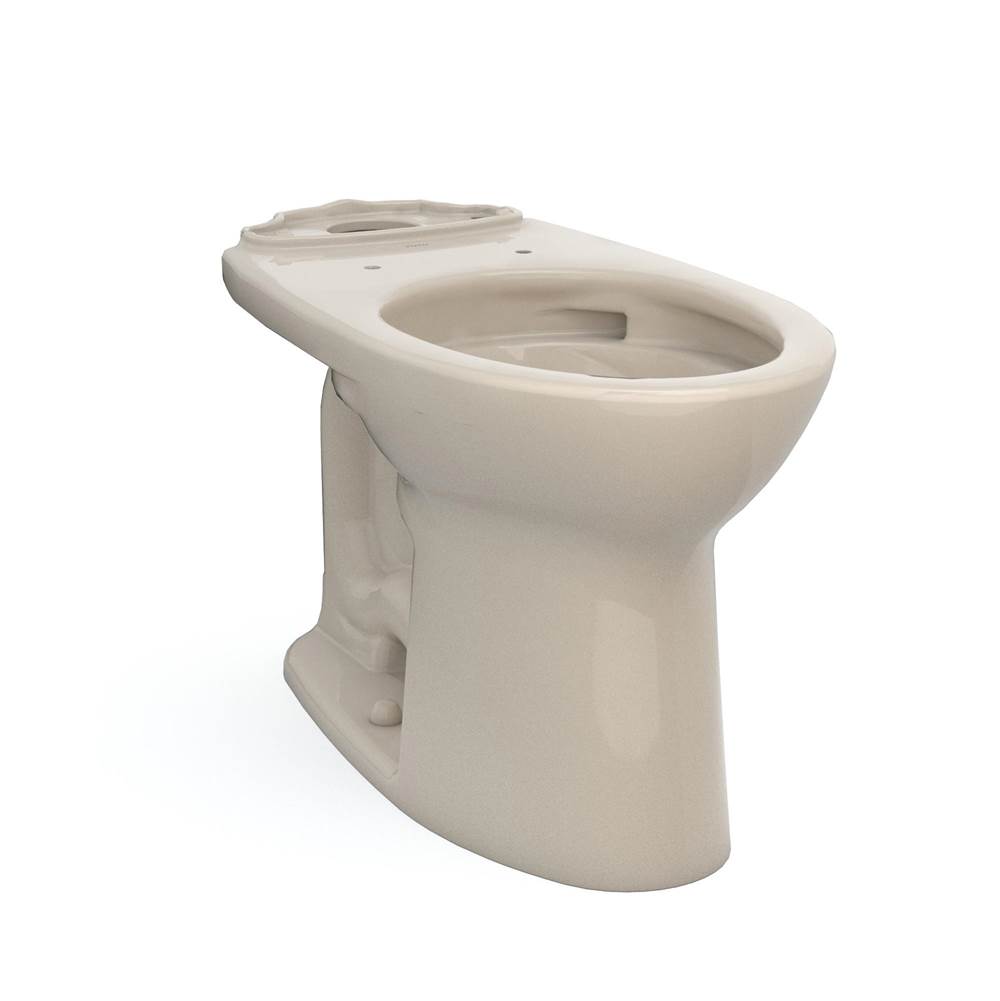 TOTO Toto® Drake® Elongated Tornado Flush® Toilet Bowl With Cefiontect®, Bone