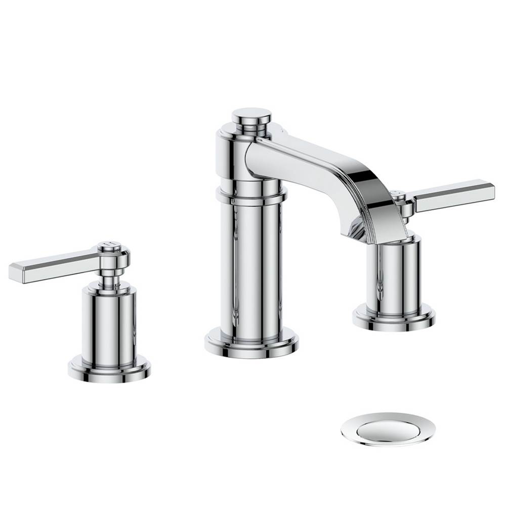Vogt Zehn Lavatory Faucet with Pop-Up, 8'' Center-to-Center, Chrome