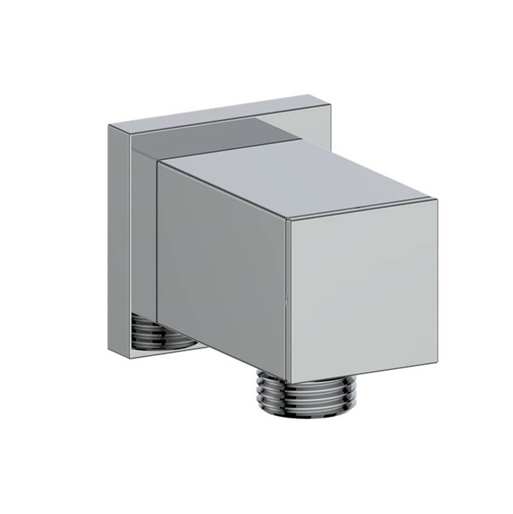 Vogt Square Brass Elbow Connector, Chrome