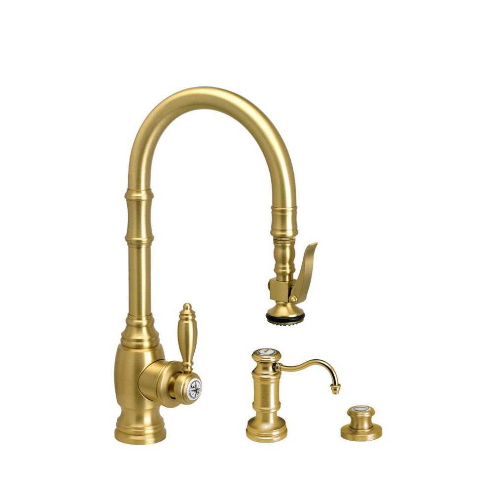 Waterstone Waterstone Traditional Prep Size PLP Pulldown Faucet - 3pc. Suite