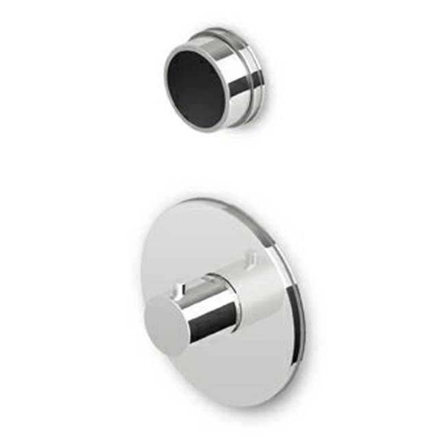 Zucchetti USA Built-in thermostatic shower mixer with 1 volume control.